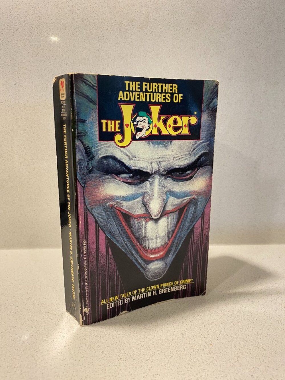 vintage 90s the further adventures of the joker! 1990 paperback used